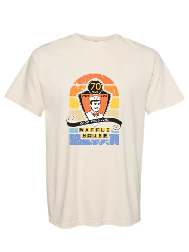 Waffle House 70th Anniversary Shirt - Image 2