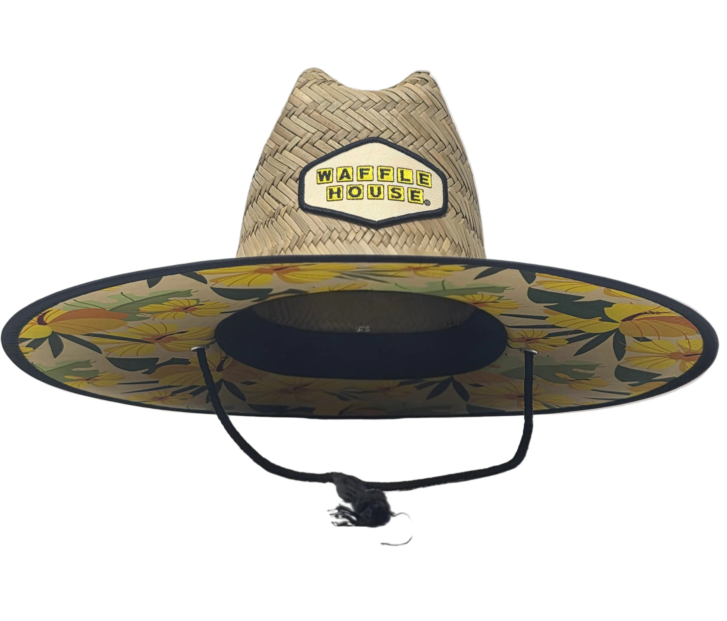 Waffle House Adult Straw Hat