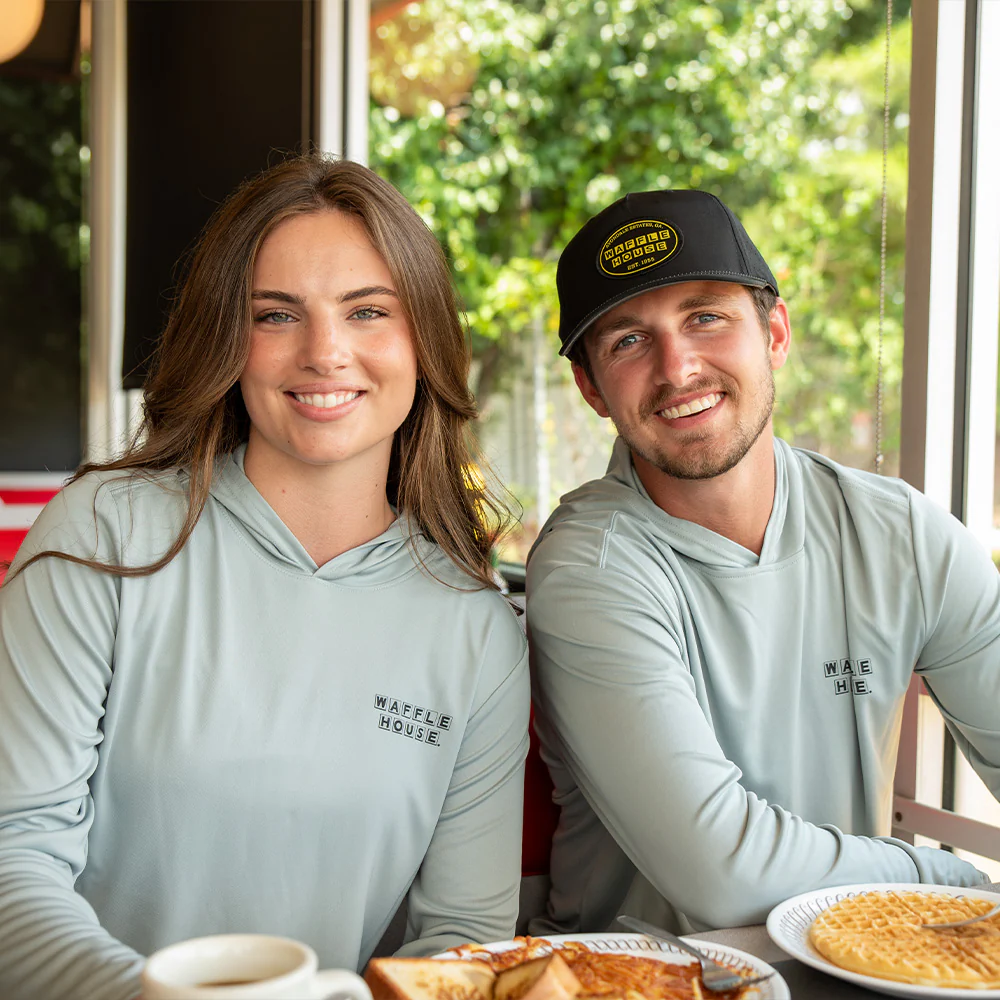 Waffle House Adult Hooded Tee - Image 4