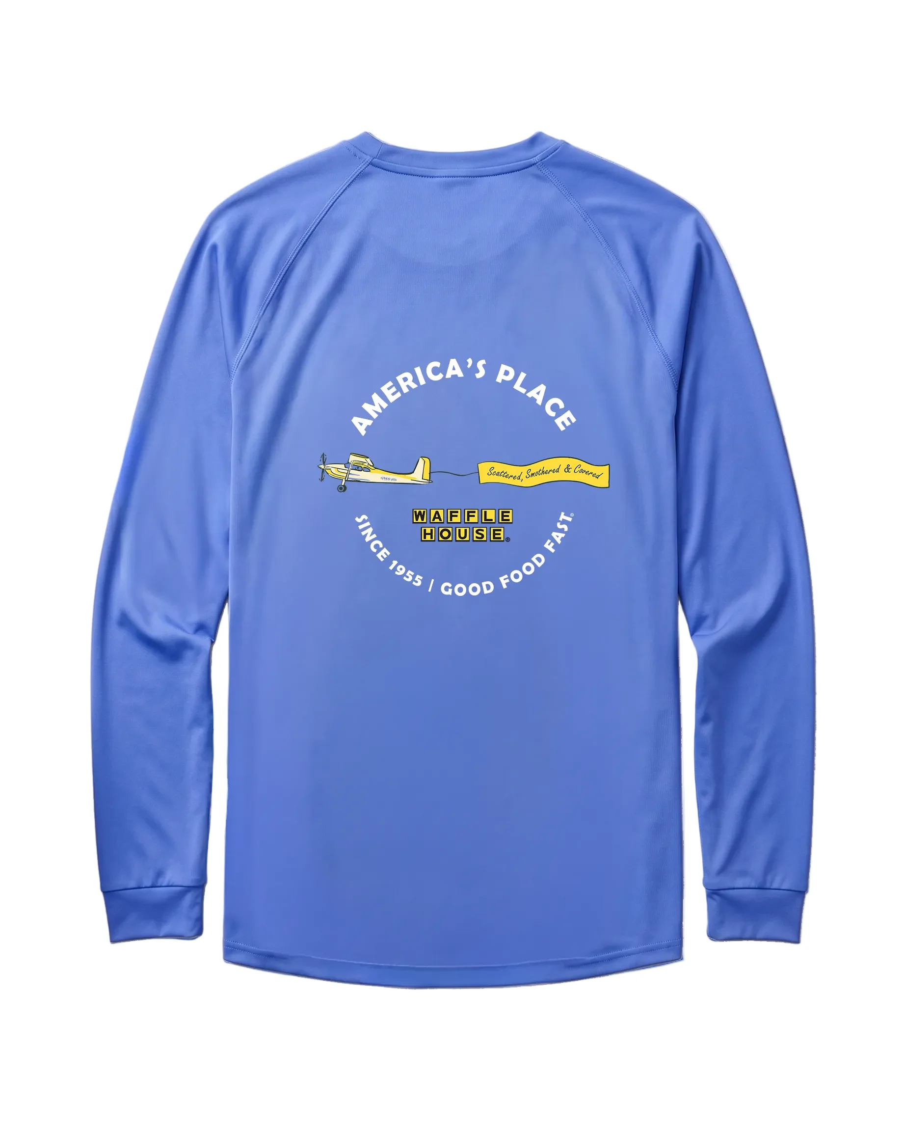 Waffle House Summer Plane Performance Long Sleeve