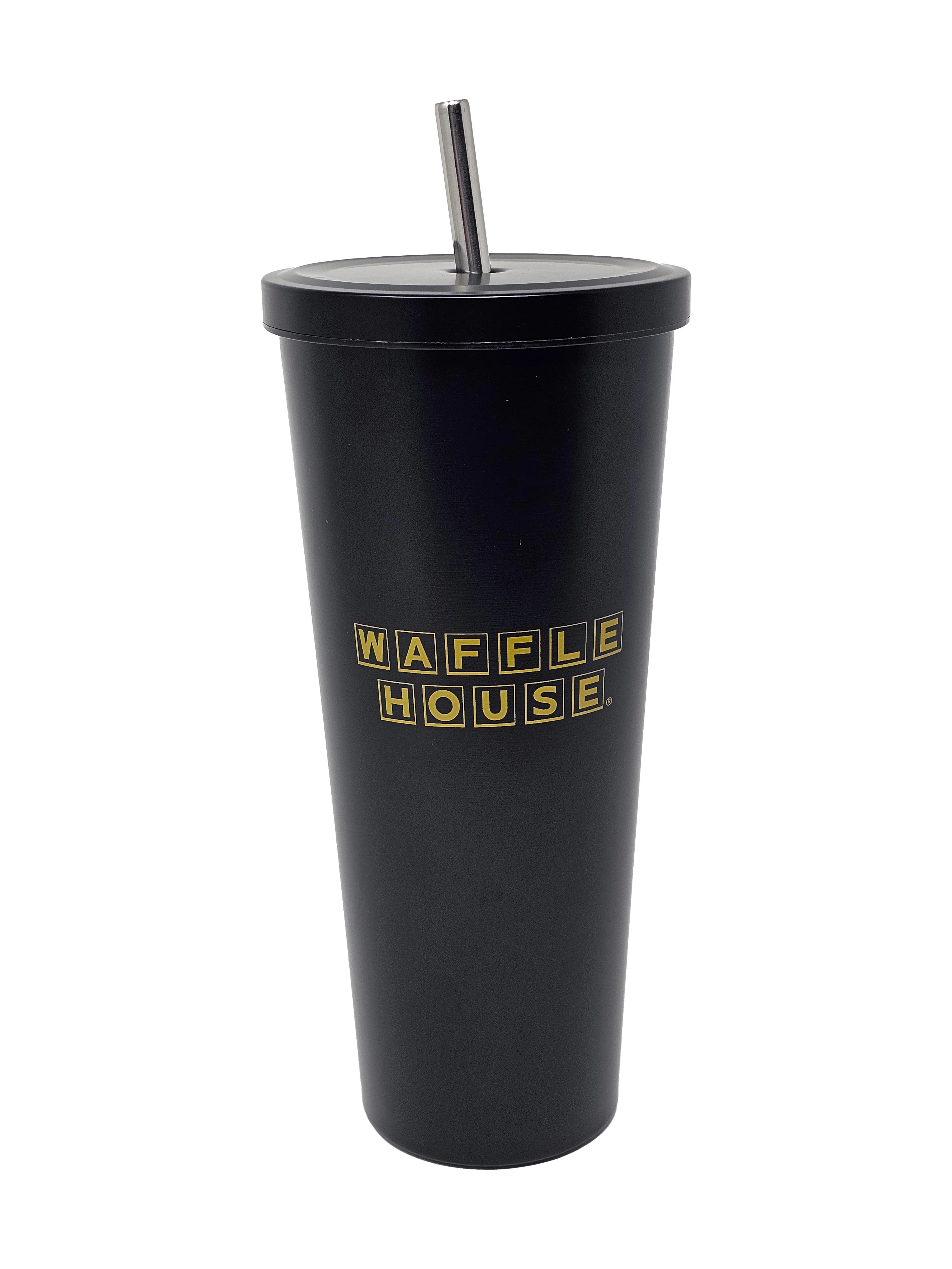 Waffle House Black Tumbler