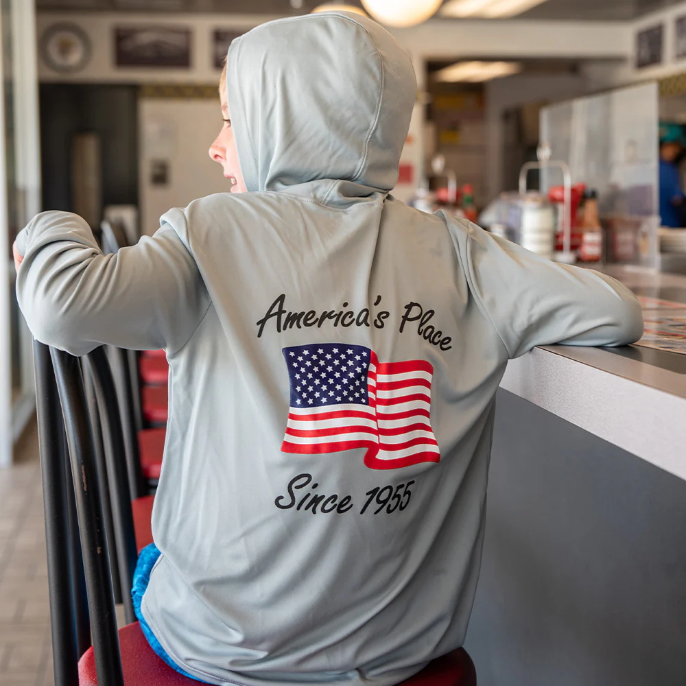 Waffle House Youth Hooded Tee - Image 3